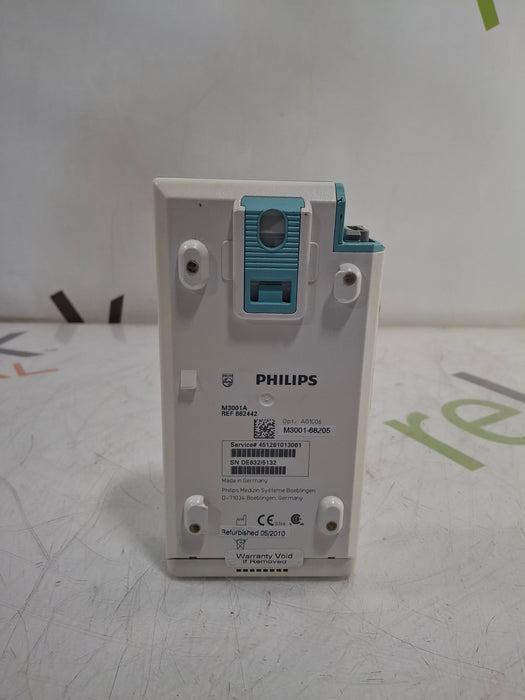 Philips M3001A-A01C06 Fast SpO2, NIBP, ECG, Temp, IBP MMS Module