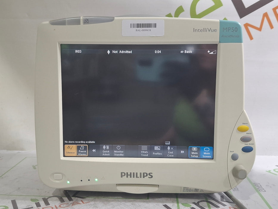 Philips IntelliVue MP50 - Anesthesia Patient Monitor