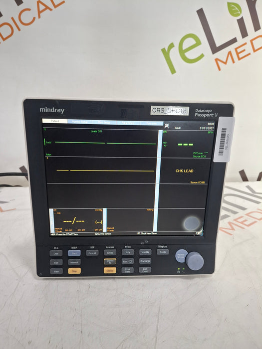 Mindray Passport V Patient Monitor