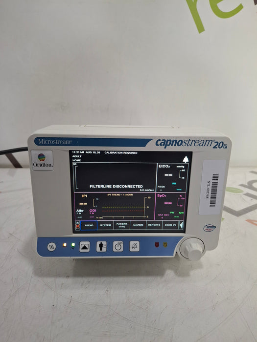 Oridion Capnostream 20P Capnography Monitor