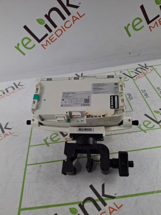 B. Braun Infusomat Space w/Pole Clamp & AC Adapter Infusion Pump