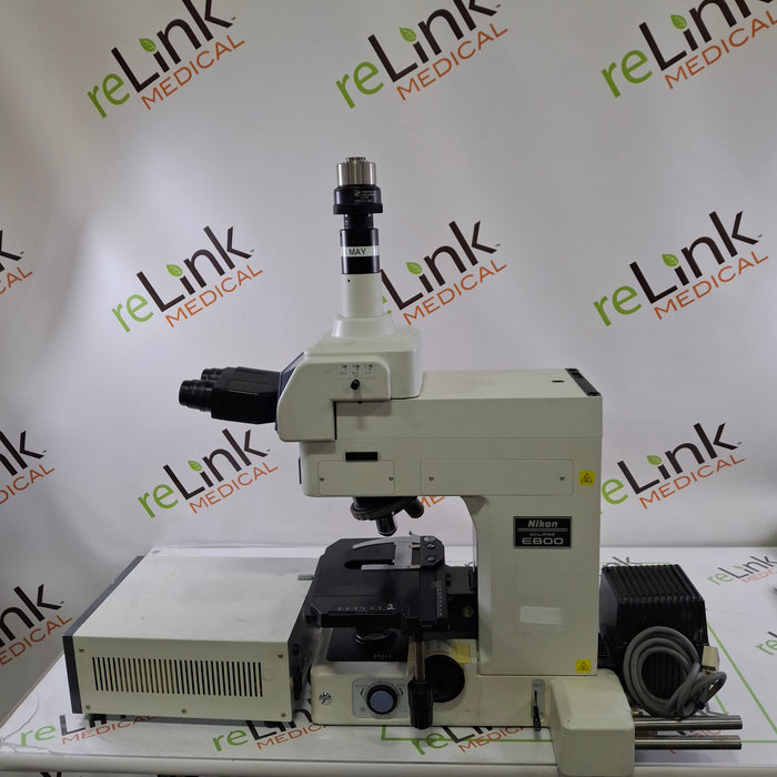 Nikon Eclipse E800 Trinocular Microscope