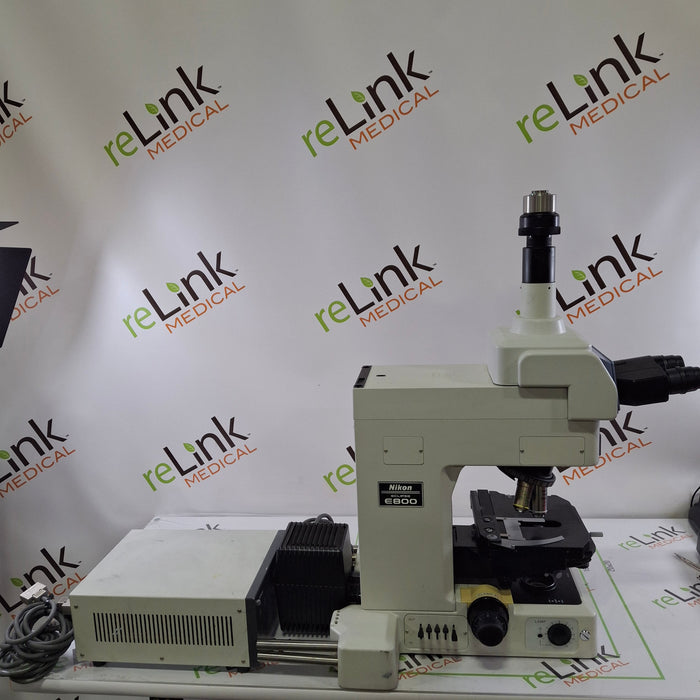 Nikon Eclipse E800 Trinocular Microscope
