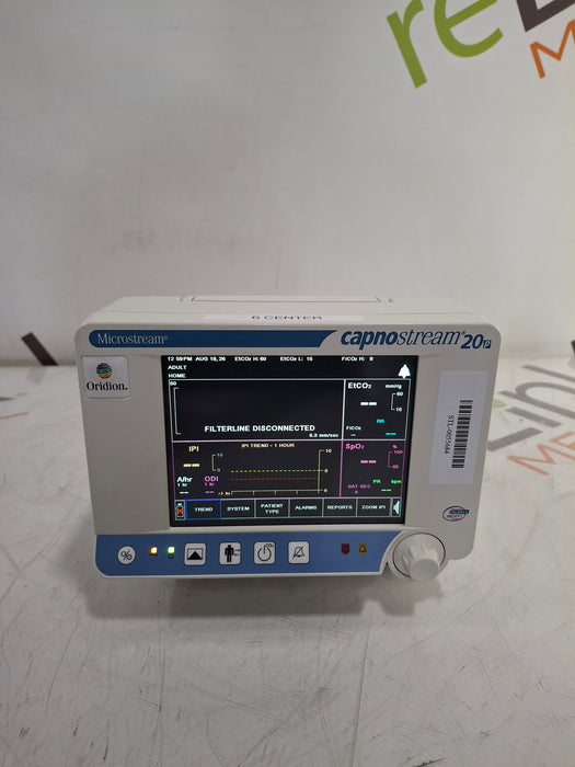 Oridion Capnostream 20P Capnography Monitor