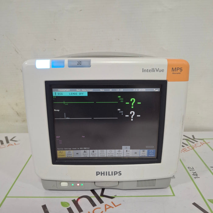 Philips IntelliVue MP5 Neonatal Fast SpO2, ECG, NIBP Patient Monitor