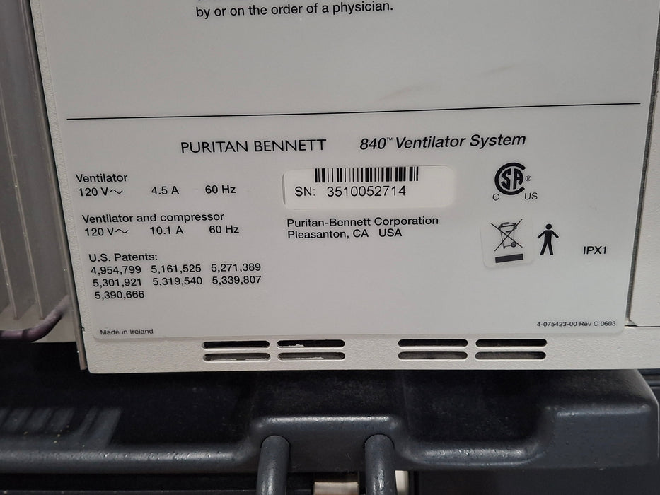 Puritan Bennett 840 Ventilator
