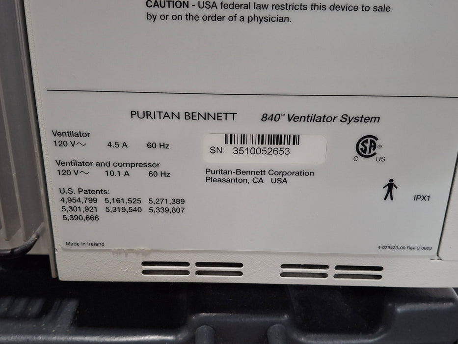 Puritan Bennett 840 Ventilator
