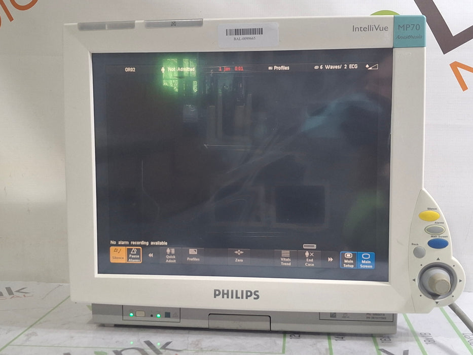 Philips IntelliVue MP70 - Anesthesia Patient Monitor