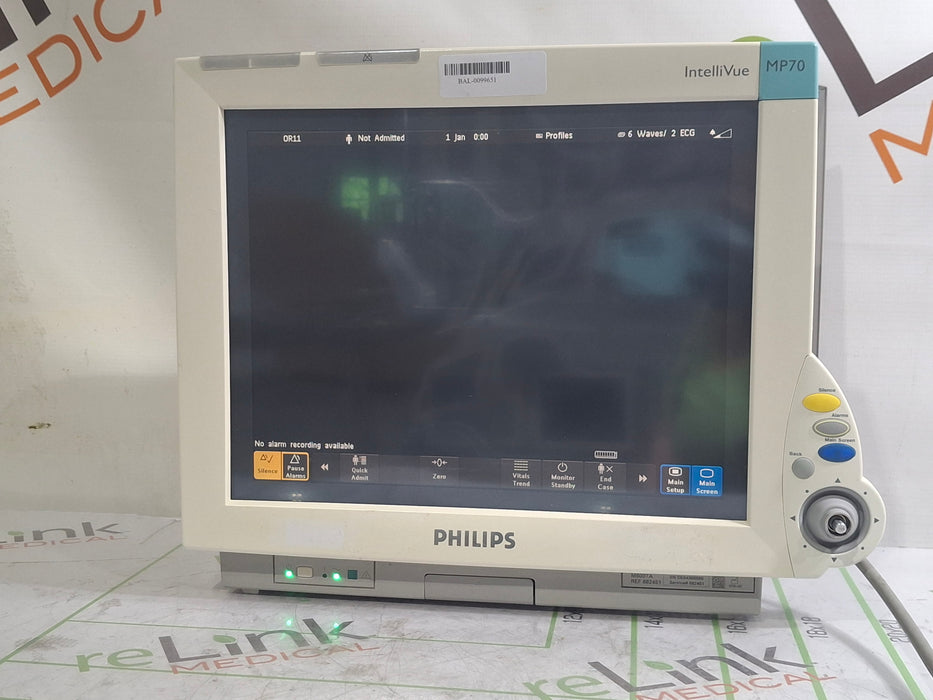 Philips IntelliVue MP70 Patient Monitor