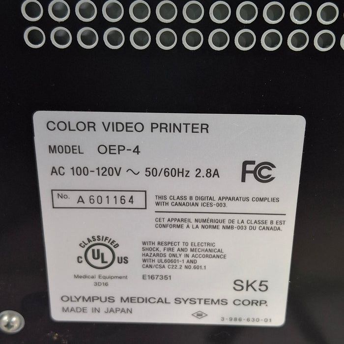 Olympus OEP-4 Color Video Printer