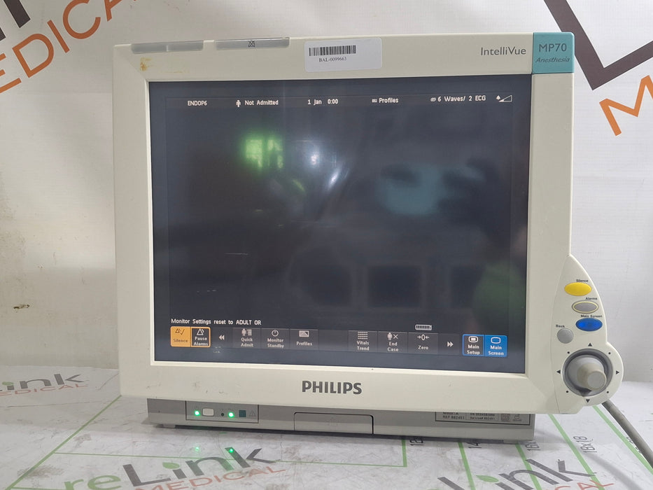 Philips IntelliVue MP70 - Anesthesia Patient Monitor