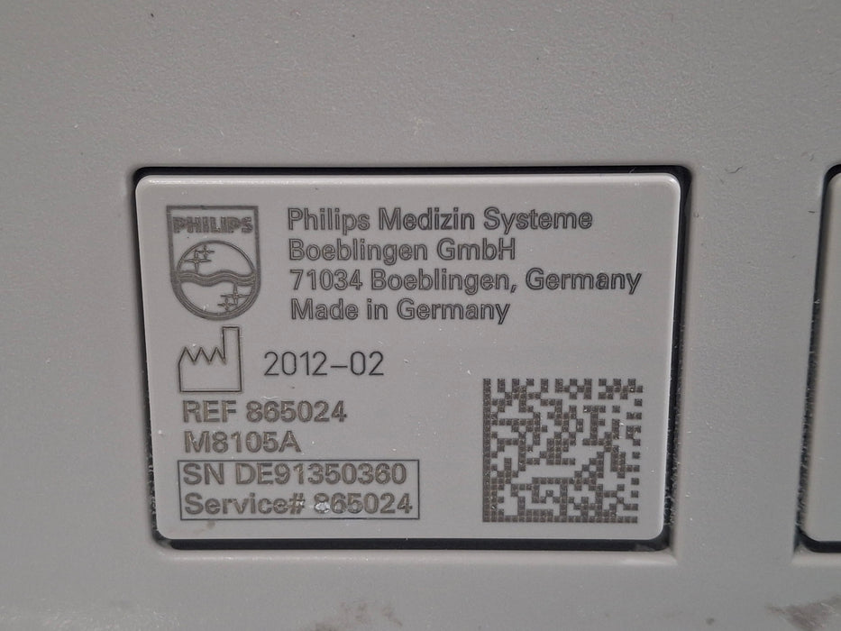 Philips MP5 Anesthesia Fast SpO2 ECG, NBP, CO2 Patient Monitor