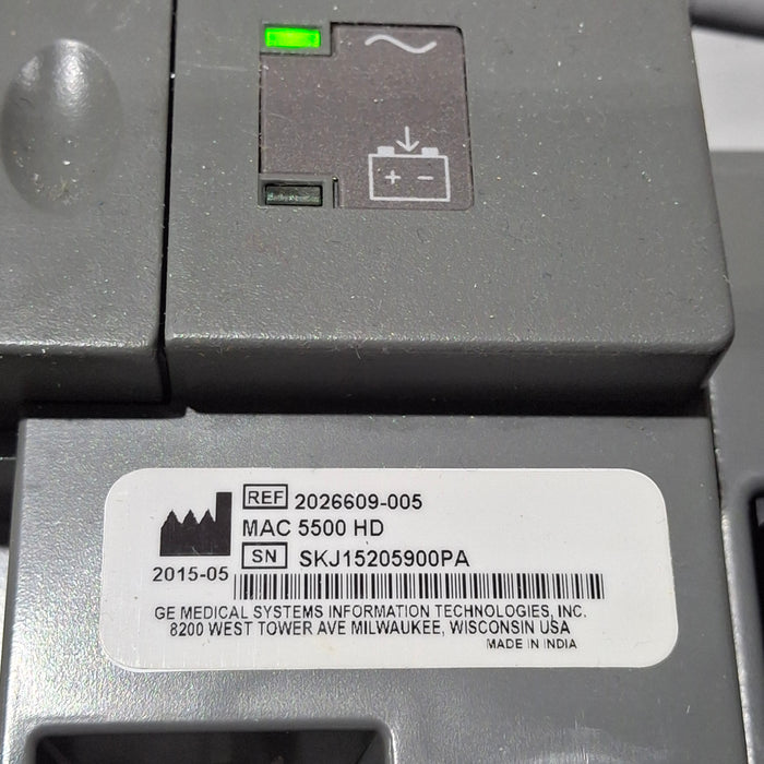 GE Healthcare MAC 5500 HD ECG with CAM Module