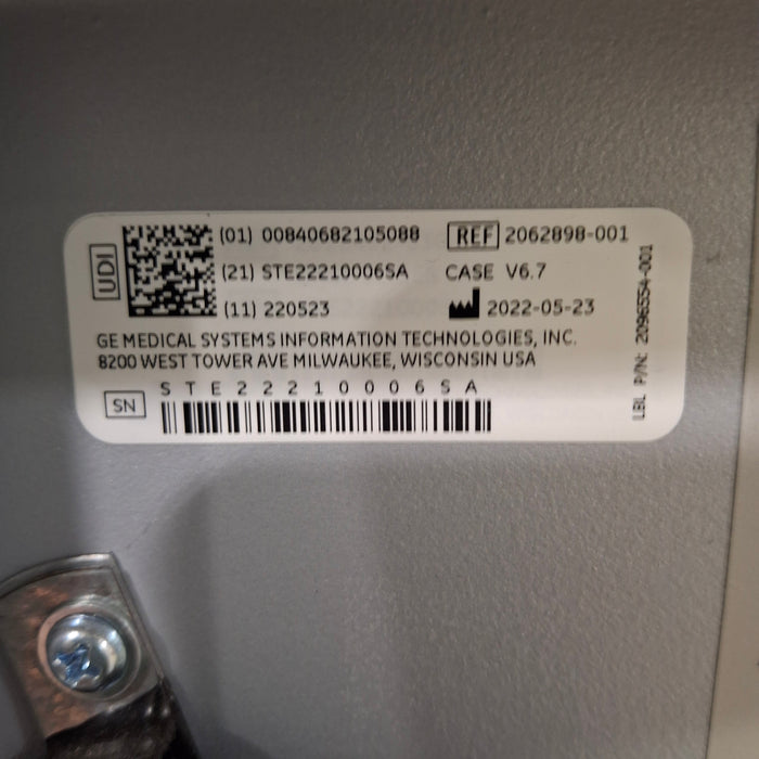GE Healthcare Case 6.7 Stress Test Console