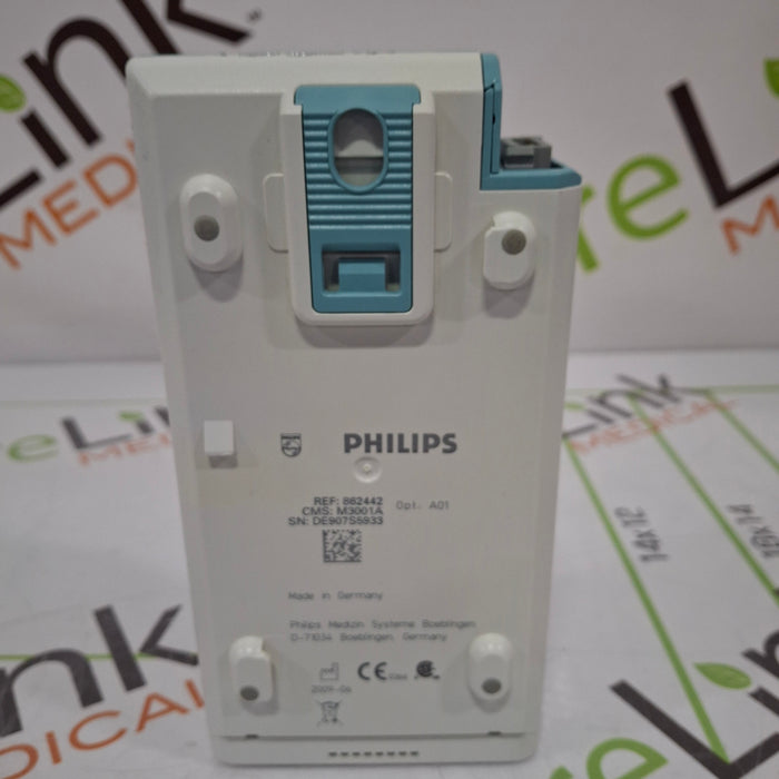 Philips M3001A-A01 Fast SpO2, NIBP, ECG MMS Module