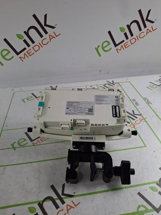 B. Braun Infusomat Space w/Pole Clamp & AC Adapter Infusion Pump