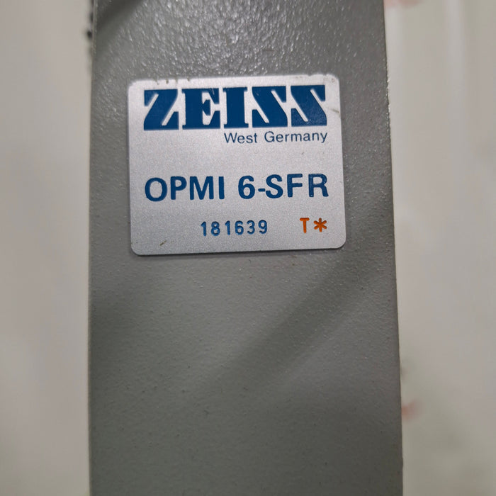 Carl Zeiss OPMI 6-SFR Surgical Microscope