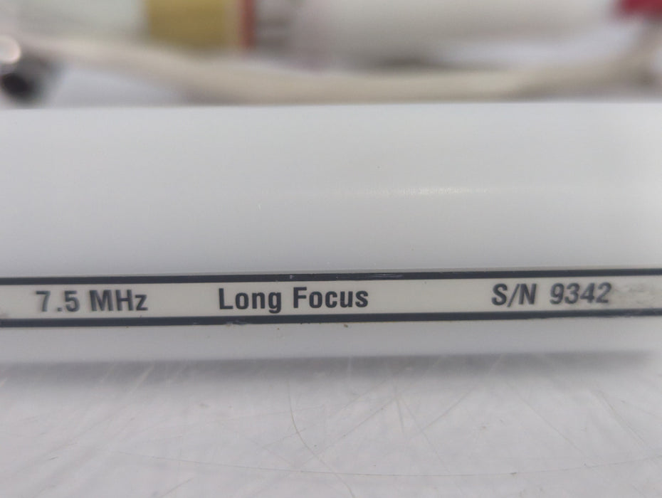 Dymax 7.5 MHz Long Focus Transducer