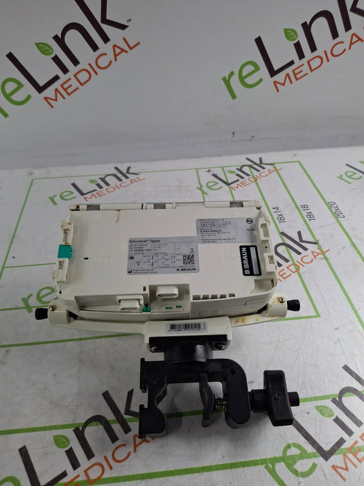 B. Braun Infusomat Space w/Pole Clamp & AC Adapter Infusion Pump