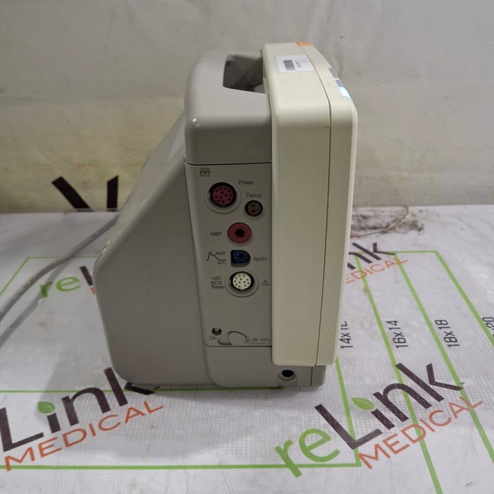 Philips IntelliVue MP5 Fast SpO2, 12XL ECG, NIBP, IBP, Temp, CO2 Patient Monitor