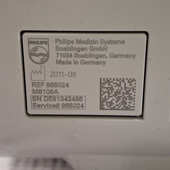 Philips Intellivue MP5 - ECG, Fast SpO2, NIBP Patient Monitor
