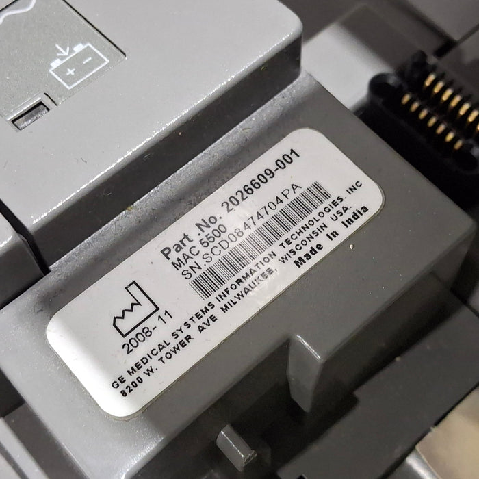 GE Healthcare MAC 5500 ECG with CAM Module
