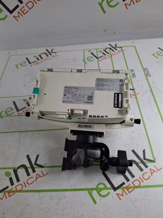 B. Braun Infusomat Space w/Pole Clamp & AC Adapter Infusion Pump