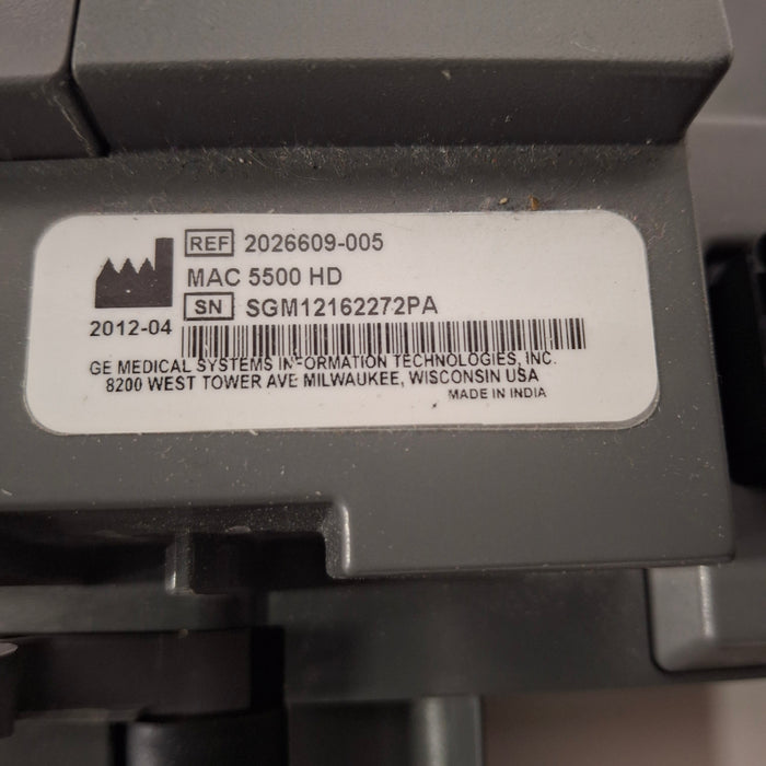 GE Healthcare MAC 5500 HD ECG without CAM Module