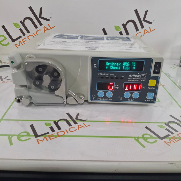 Arthrex AR-6475 Continuous Wave Arthroscopy Pump