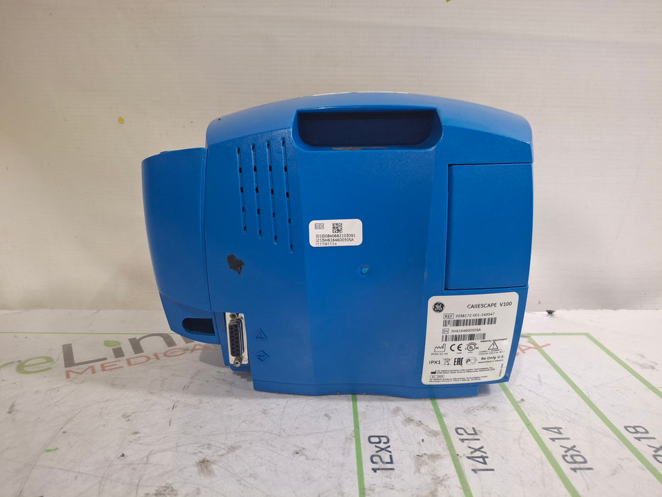 GE Healthcare Dinamap V100 - NIBP, SpO2, Temp Vital Signs Monitor