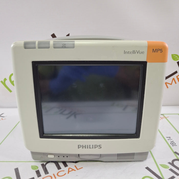 Philips Intellivue MP5 - ECG, Fast SpO2, NIBP Patient Monitor