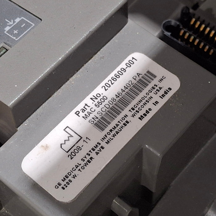 GE Healthcare MAC 5500 ECG with CAM Module