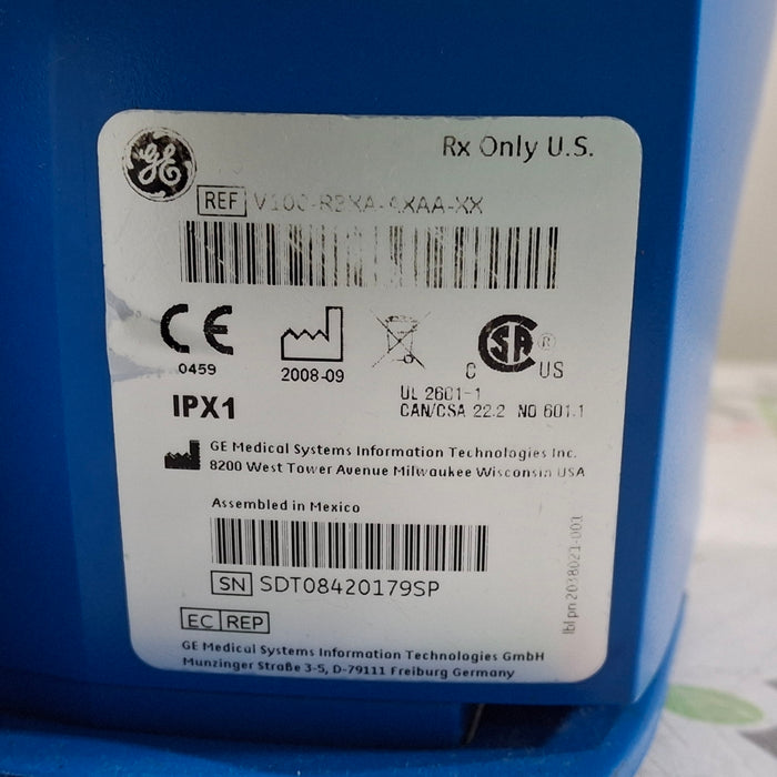 GE Healthcare Dinamap V100 - NIBP, SpO2, Temp Vital Signs Monitor