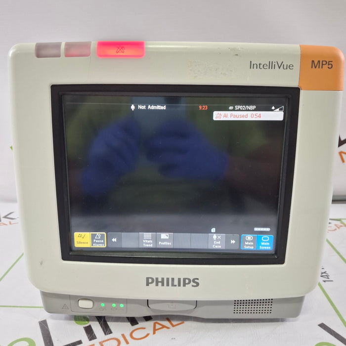 Philips Intellivue MP5 - ECG, Fast SpO2, NIBP Patient Monitor