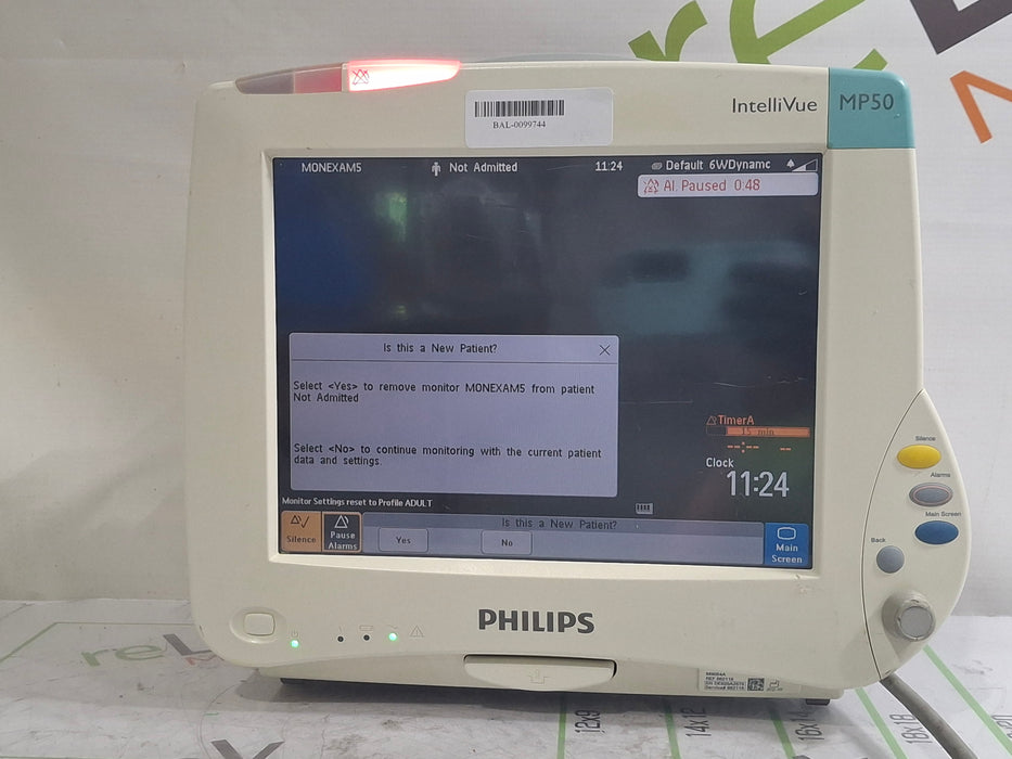Philips IntelliVue MP50 Patient Monitor