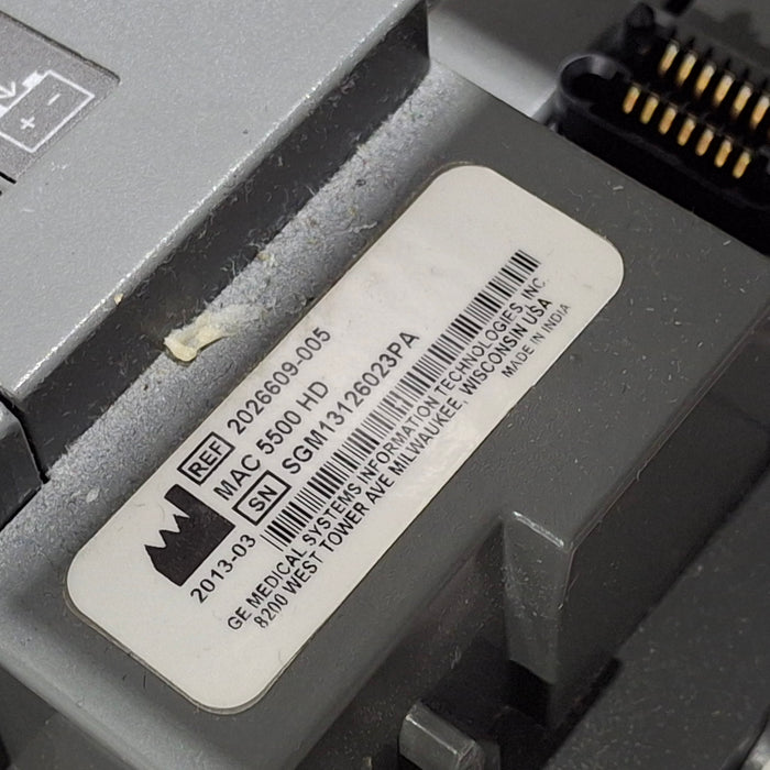 GE Healthcare MAC 5500 HD ECG with CAM Module