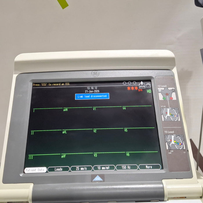 GE Healthcare MAC 5500 ECG with CAM Module