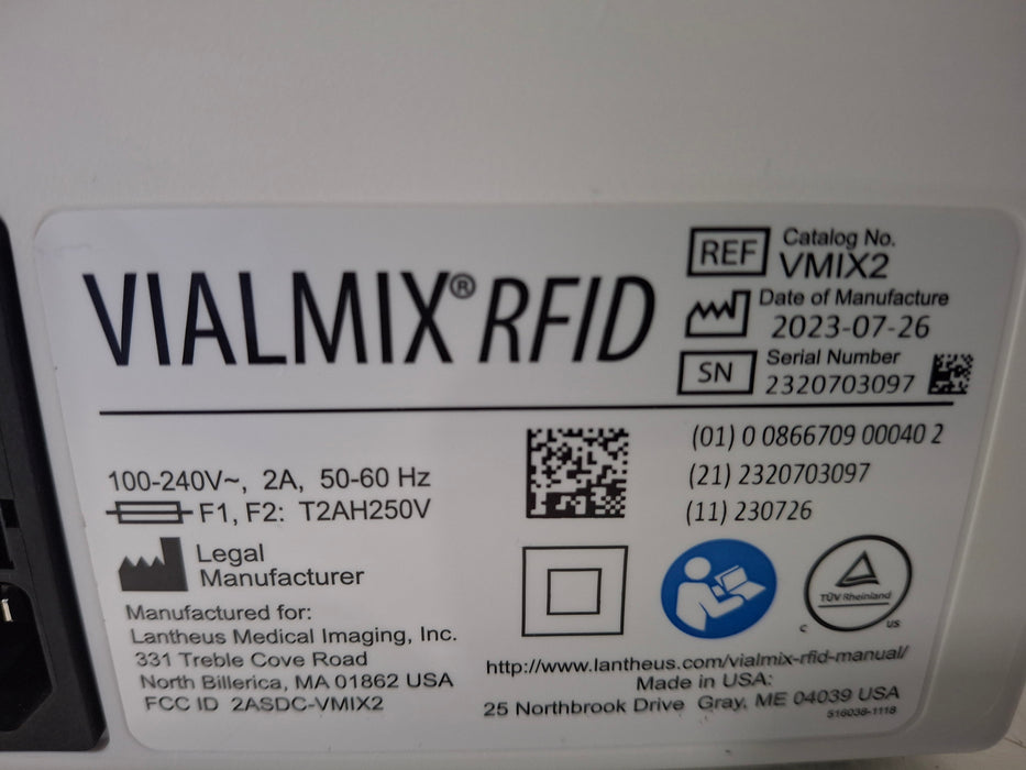 Lantheus Medical Imaging Inc Vialmix RFID Amalgamator