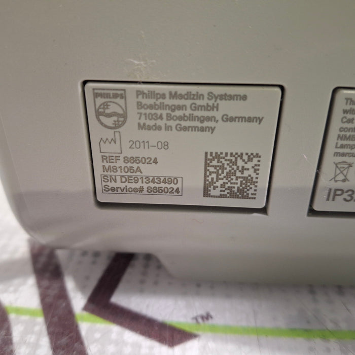 Philips Intellivue MP5 - ECG, Fast SpO2, NIBP Patient Monitor