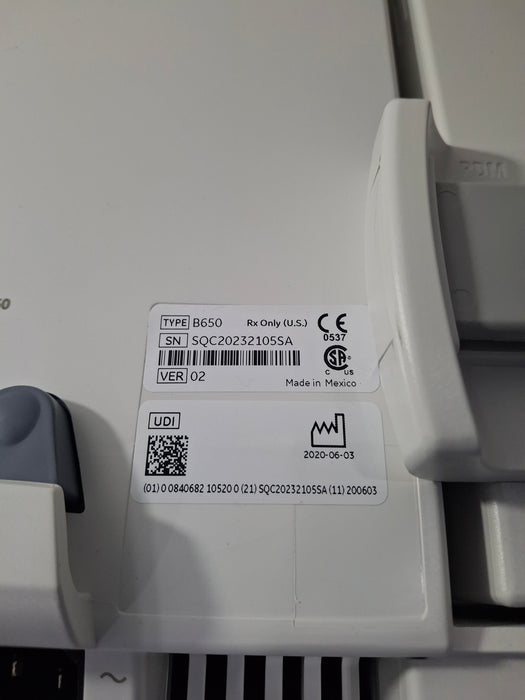 GE Healthcare Carescape B650 Anesthesia Care Patient Monitor