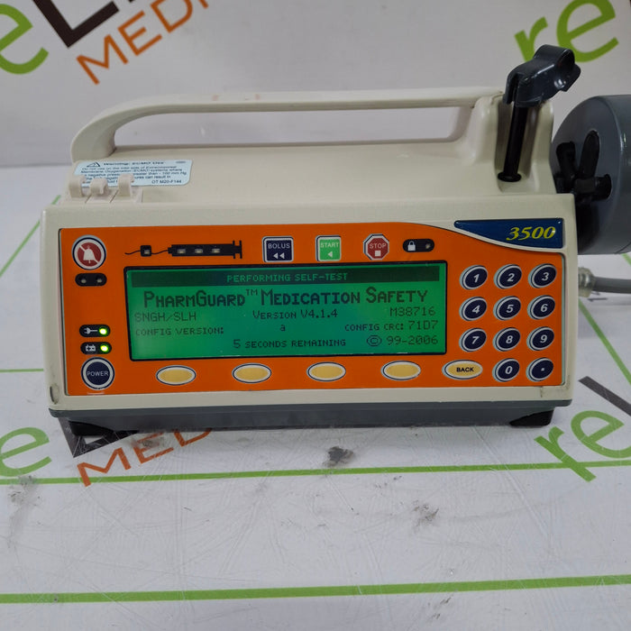 Smiths Medical Medfusion 3500 Version 4 Syringe Infusion Pump