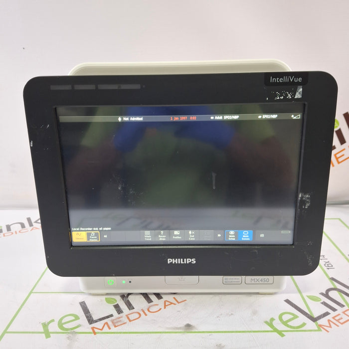 Philips MX450 Portable/Bedside Patient Monitor