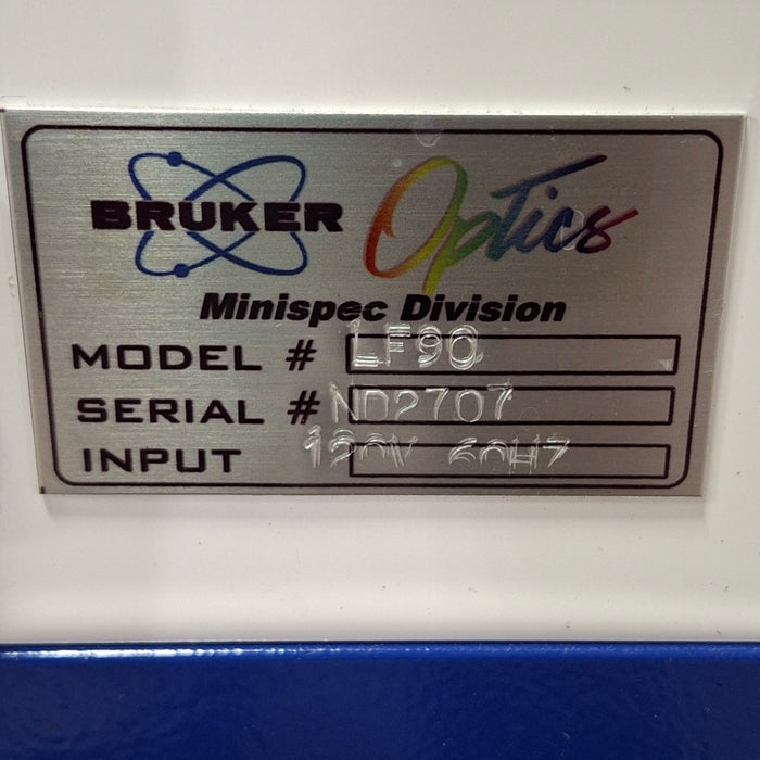 Bruker MiniSpec LF90 NMR Analyzer