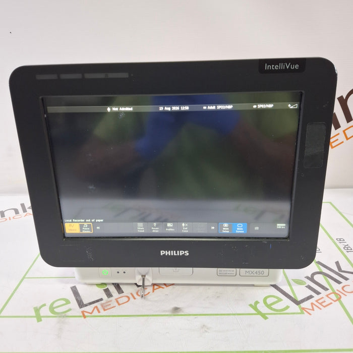 Philips MX450 Portable/Bedside Patient Monitor