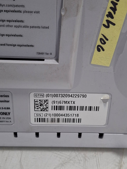 Welch Allyn Connex 6700 67MXTX - Masimo SpO2, SureTemp Vital Signs Monitor