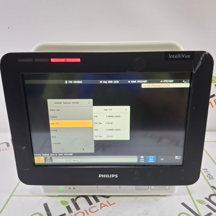 Philips MX450 Portable/Bedside Patient Monitor