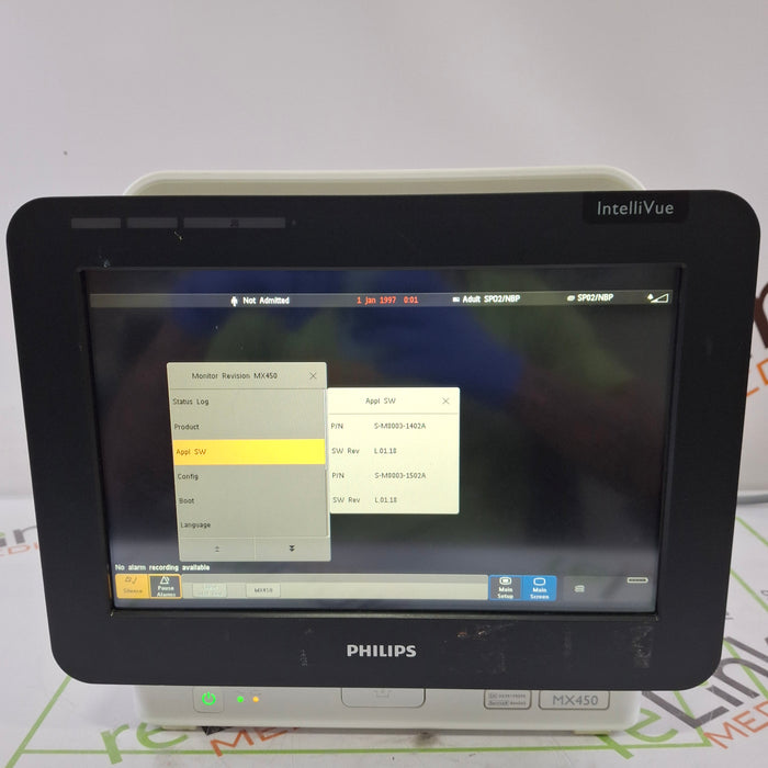 Philips MX450 Portable/Bedside Patient Monitor