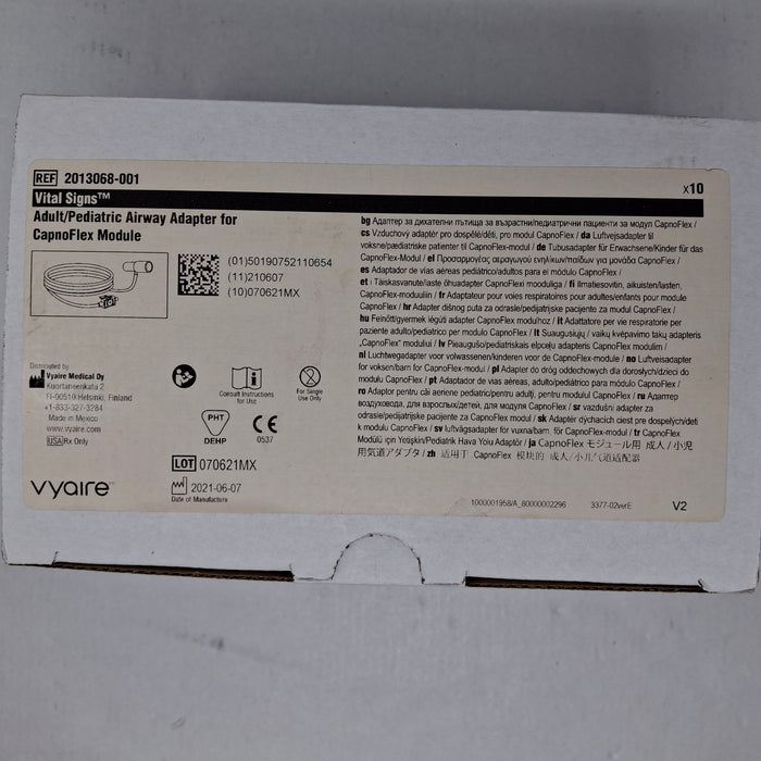 Vyaire Medical 2013068-001 Adult/Pediatric Airway Adapter for CapnoFlex Module