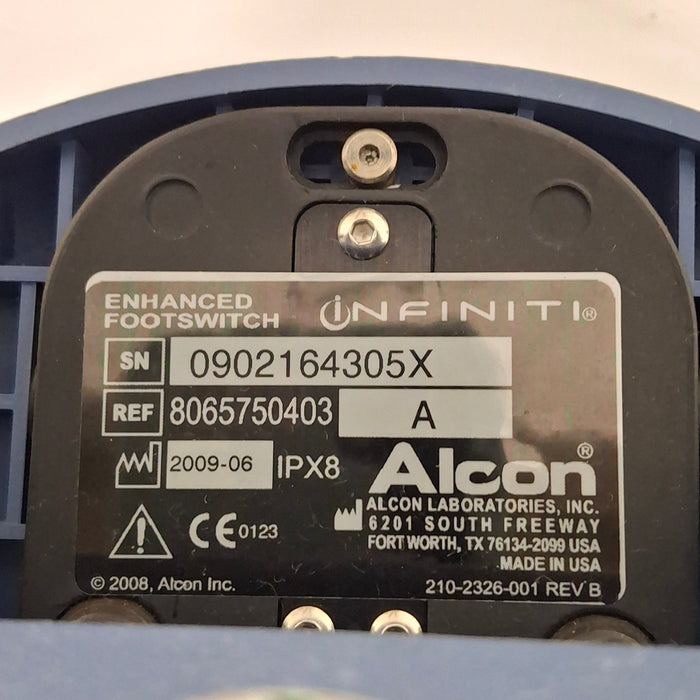 Alcon Laboratories Inc 8065750403 Infiniti Enhanced Footswitch