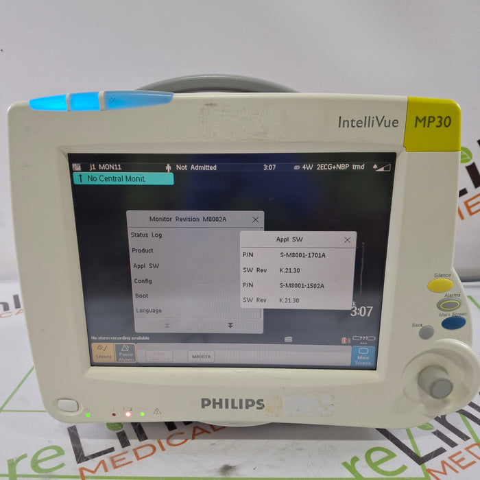 Philips IntelliVue MP30 Patient Monitor